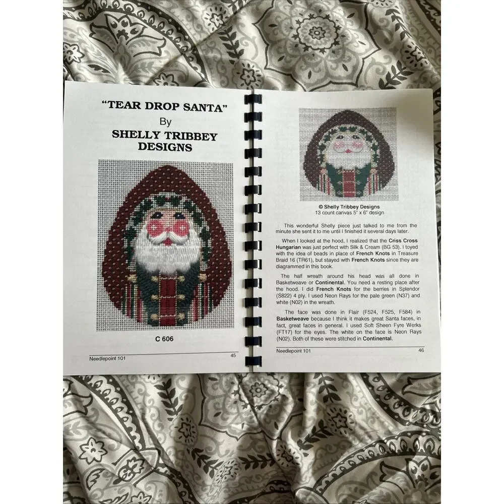 Needlepoint 101: Guide to Painted Canvas Book (2005) by Ruth Dilts, HTF OOP
